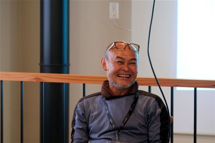 曽根原さんの活動風景