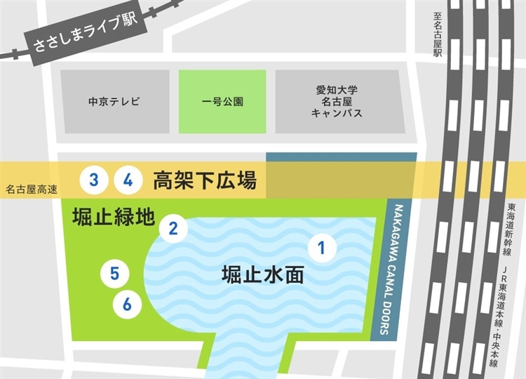 会場図
