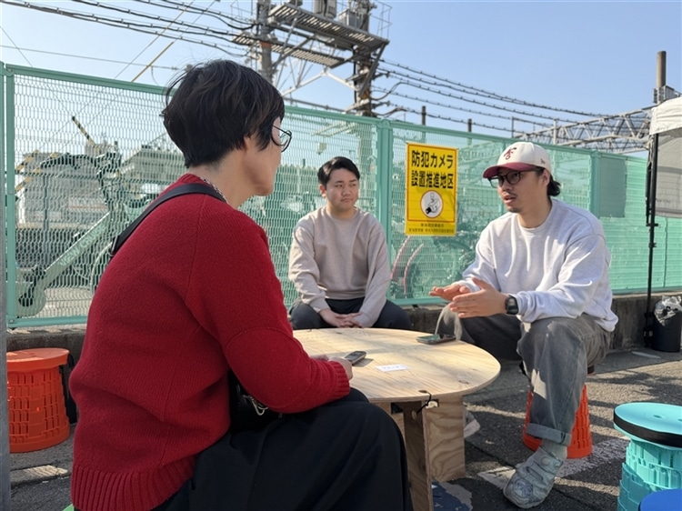 奥田さんたちの話し合い