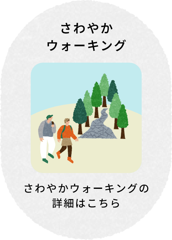 さわやかウォーキング さわやかウォーキングの詳細はこちら