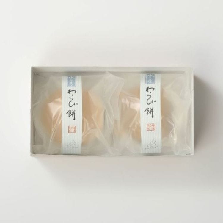 水の季わらび餅２個入（福壽堂秀信） 【宅配】2個