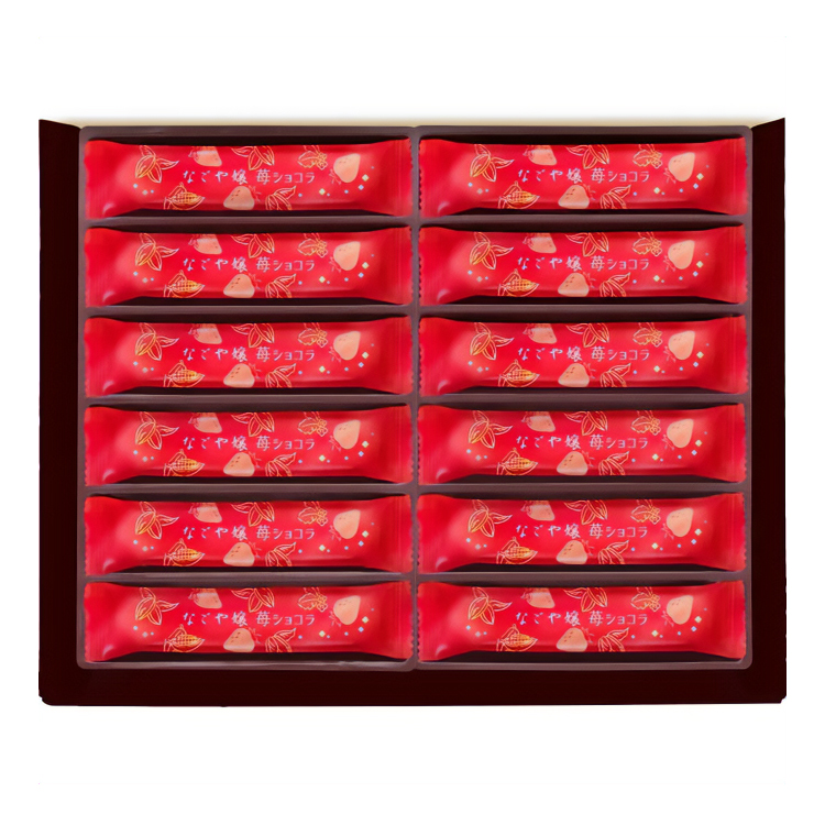 ◆なごや嬢苺ショコラ36本入(桃の館) 【宅配】36枚