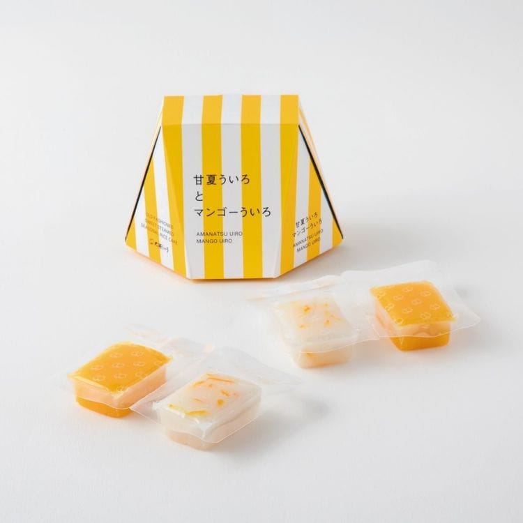 ◆【名古屋駅受取】甘夏ういろとマンゴーういろ4個入(大須ういろ)