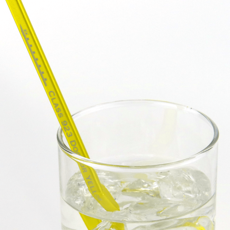 ●東海道新幹線再生アルミストロー （923形ドクターイエロー）Ⅱ