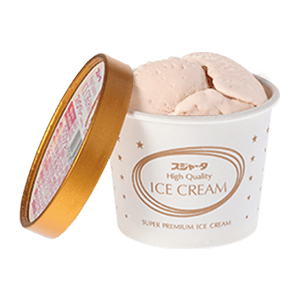 ｼﾝｶﾝｾﾝｽｺﾞｲｶﾀｲｱｲｽ（ｽﾄﾛﾍﾞﾘｰ･ｸｯｷｰ）6個入り 【宅配】6個入り