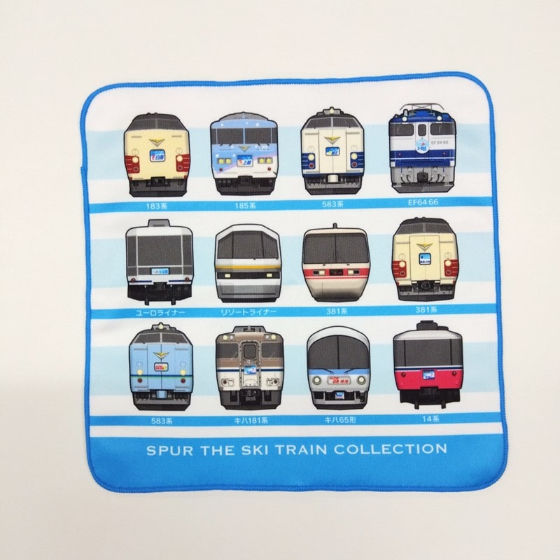 ●シュプール号 タオルハンカチ