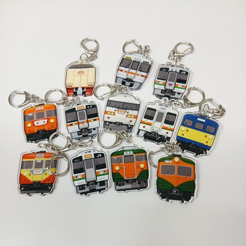 ●大垣車両区 トレーディングアクリルキーホルダー（BOX販売） 【宅配】アクキー