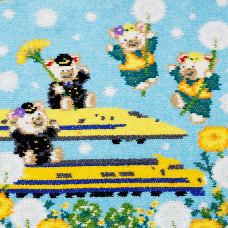 ●【FEILER×東海道新幹線】DOCTOR YELLOW HAPPY TANPOPO（イエロー） 【宅配】イエロー