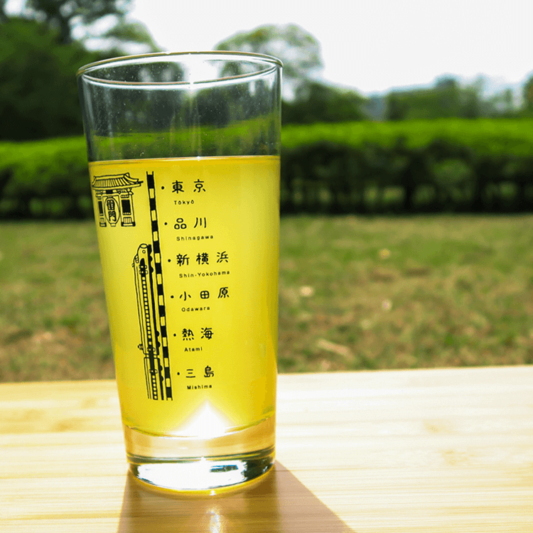●沿線グラス　東海道新幹線ver. 東京～三島（０系） 【宅配】0系