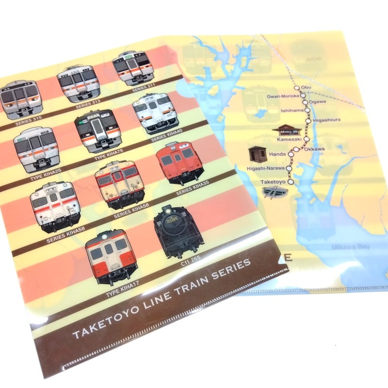 ●武豊線 クリアファイル 【宅配】ｸﾘｱﾌｧｲﾙ