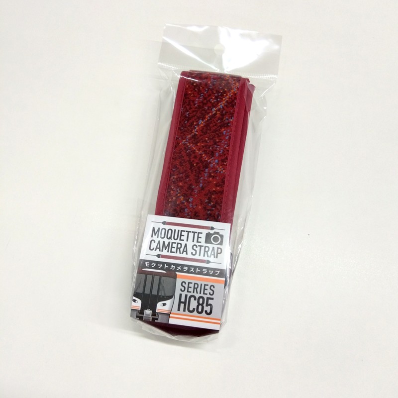 ●HC85系 モケットカメラストラップ 【宅配】HC85ｶﾒﾗｽﾄﾗｯﾌﾟ