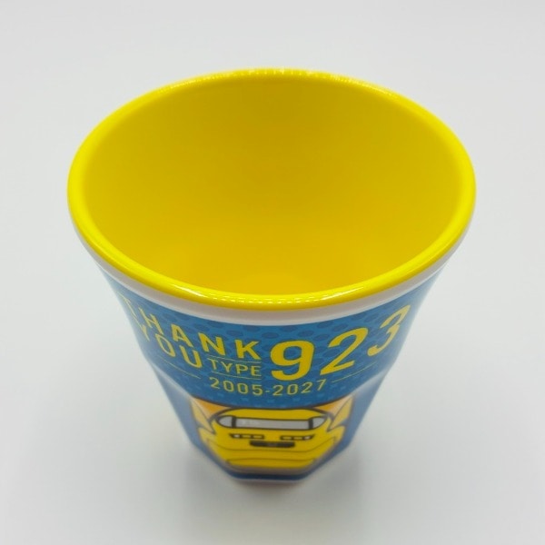 ●ありがとう ドクターイエロー メラミンカップ A（dot） 【宅配】カップA