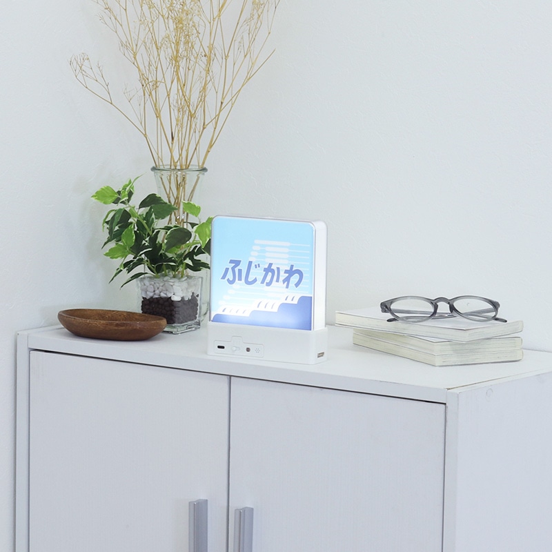 ●ライトボックスサイン（ひだ 南紀 ムーンライトながら）・白 【宅配】ひだ南紀ながら/白