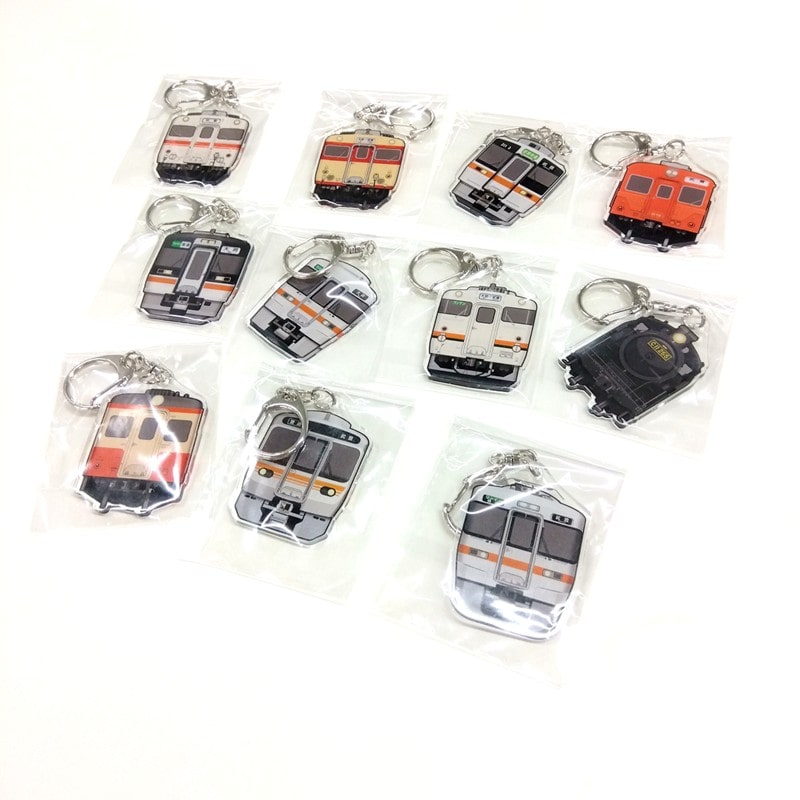 ●武豊線 トレーディングアクリルキーホルダー（BOX販売） 【宅配】ﾄﾚｰﾃﾞｨﾝｸﾞｱｸﾘﾙｷｰﾎﾙﾀﾞｰ