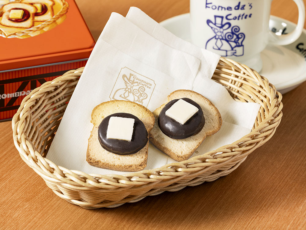 コメダ珈琲店の小倉トーストサブレ 5個入<スペシャル缶> 【宅配】