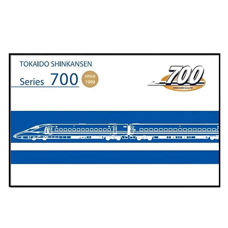 ●東海道新幹線車両ワッペン 700系 【宅配】700系