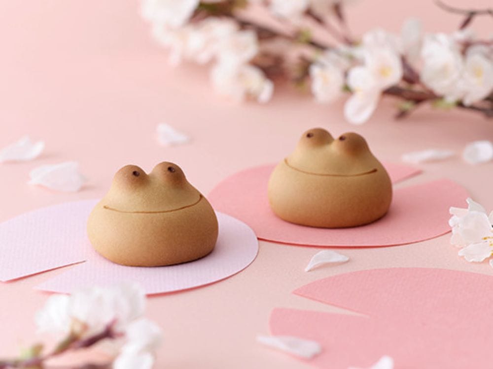 ◆【名古屋駅受取】カエルまんじゅうさくらあん6個入（青柳総本家） 【名古屋駅受取】さくら