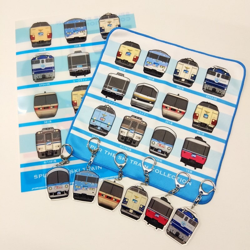 ●シュプール号 トレーディングアクリルキーホルダー（BOX販売）