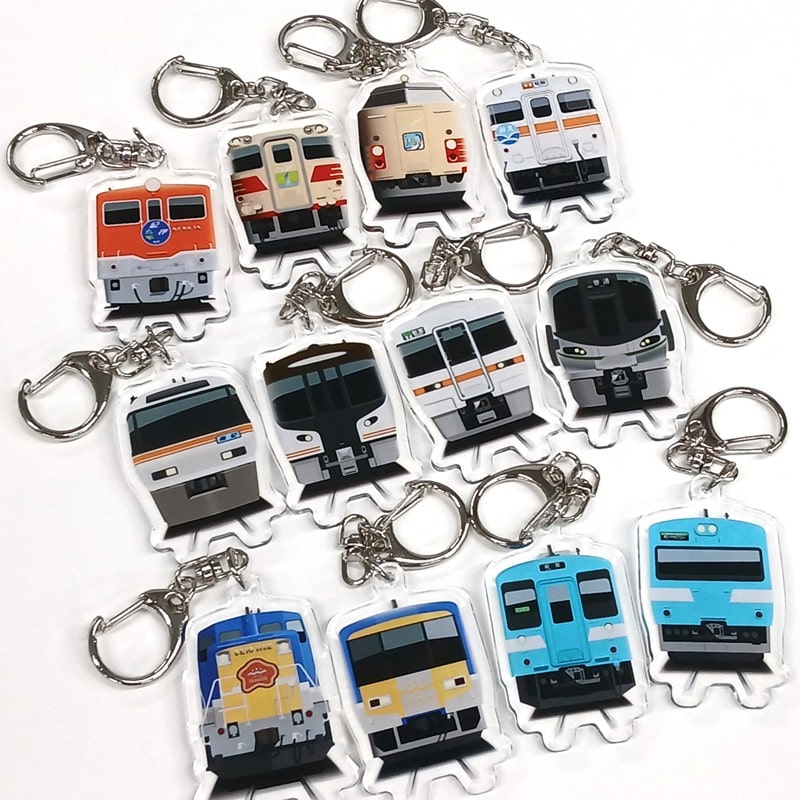●紀勢本線トレーディングアクリルキーホルダー（全13種）※BOX販売 【宅配】アクキー