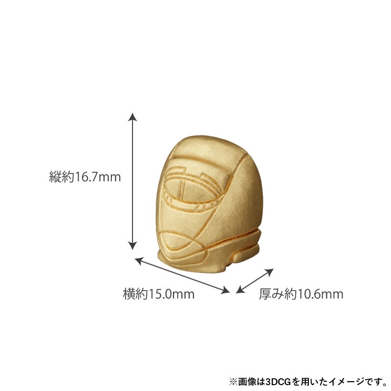 ●新幹線500系 純金ミニフィギュア 500系
