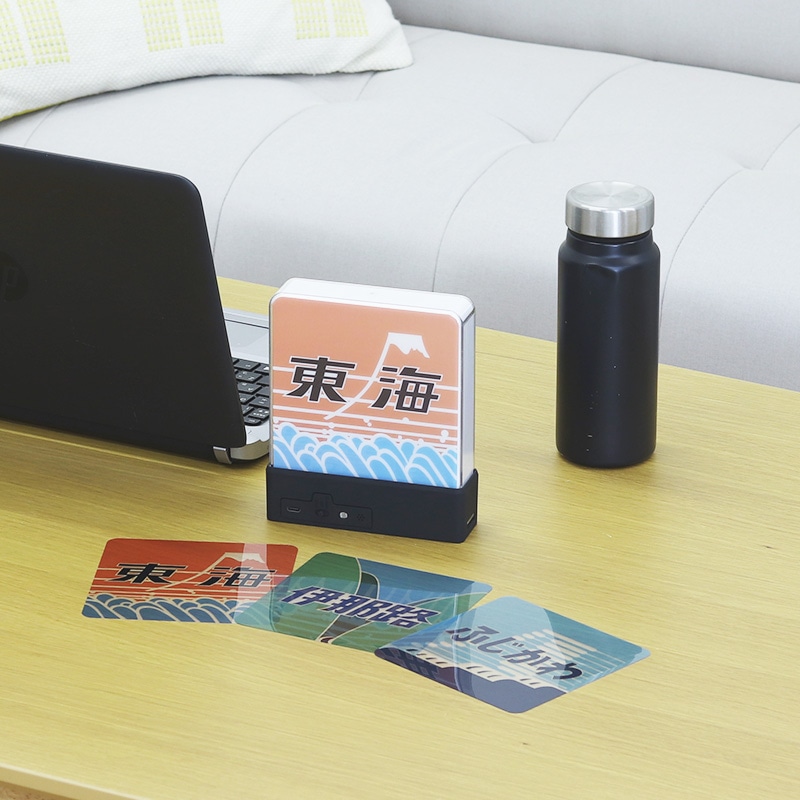 ●ライトボックスサイン（東海 ふじかわ 伊那路）・黒 【宅配】東海ふじかわ伊那/黒