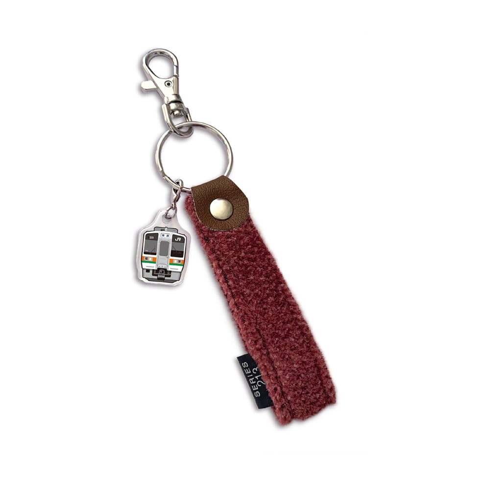 ●213系 モケットチャームキーホルダー 【宅配】ﾓｹｯﾄｷｰﾎﾙﾀﾞｰ