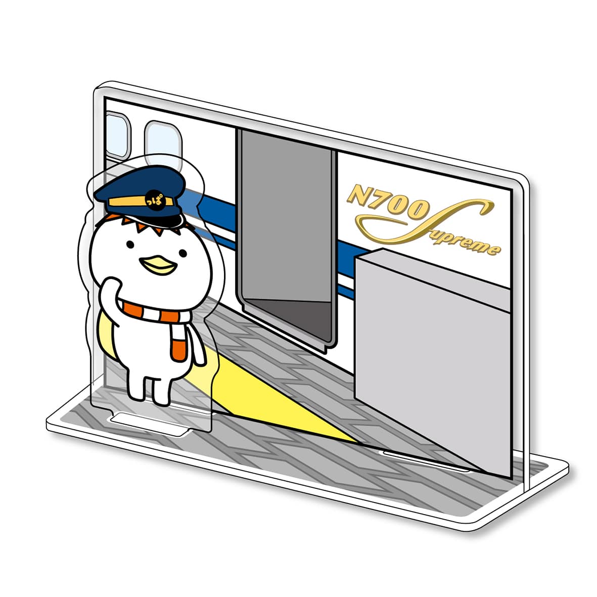 ●とすっぱ　アクリルスタンド　駅員 【宅配】ｱｸｽﾀ 駅員