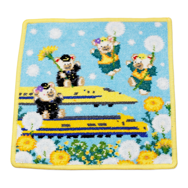 ●【FEILER×東海道新幹線】DOCTOR YELLOW HAPPY TANPOPO（イエロー） 【宅配】イエロー