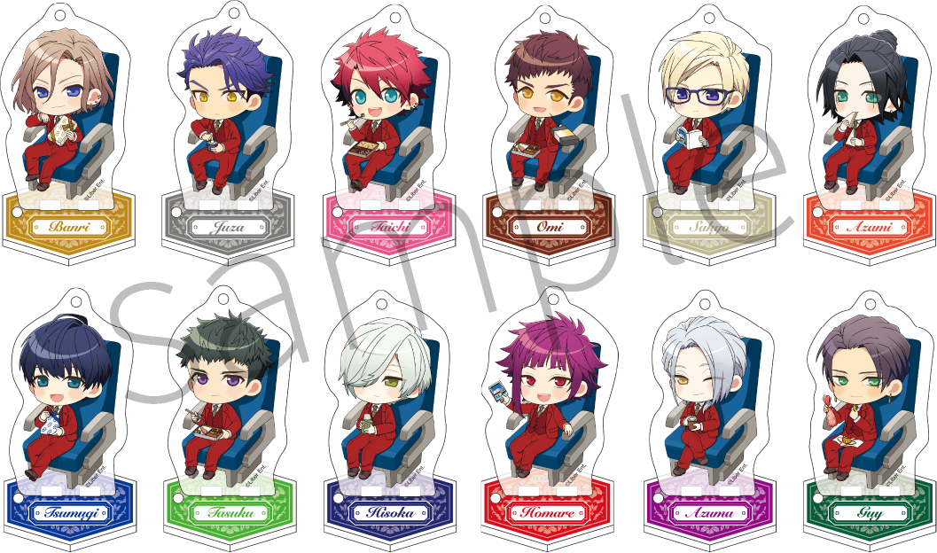 ●トレーディングアクリルスタンドキーホルダー【秋組・冬組】BOX（全12種） 【宅配】秋冬BOX