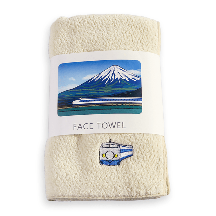 【新幹線０系】タオル ○今治フェイスタオル新幹線0系: PLUSTA ONLINE STORE｜JR東海MARKET