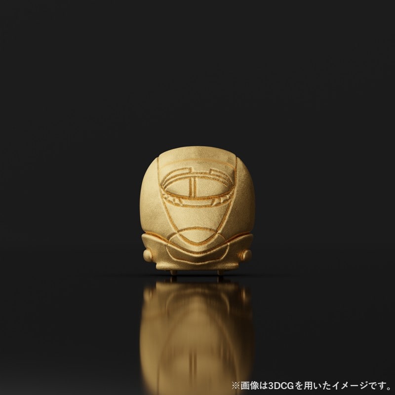 ●新幹線500系 純金ミニフィギュア 500系