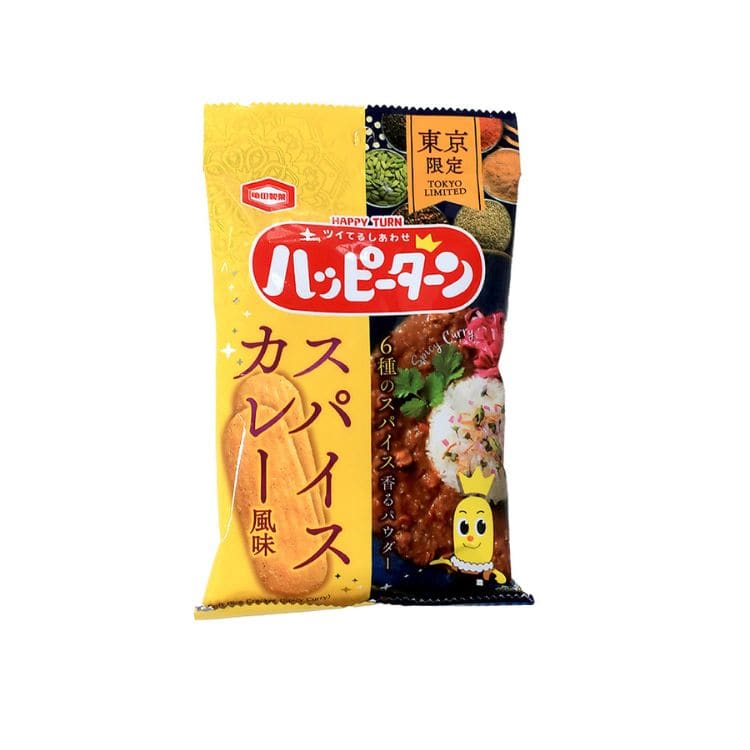 ◆東京限定ハッピーターンスパイスカレー風味(亀田製菓)