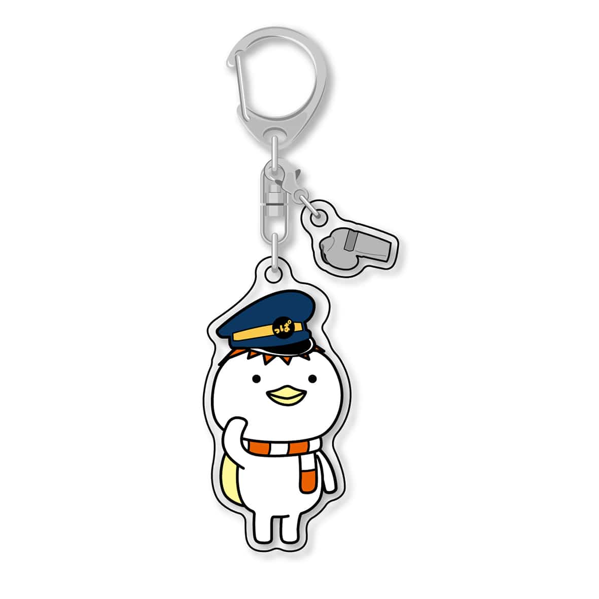 ●とすっぱ チャーム付きアクリルキーホルダー 駅員
