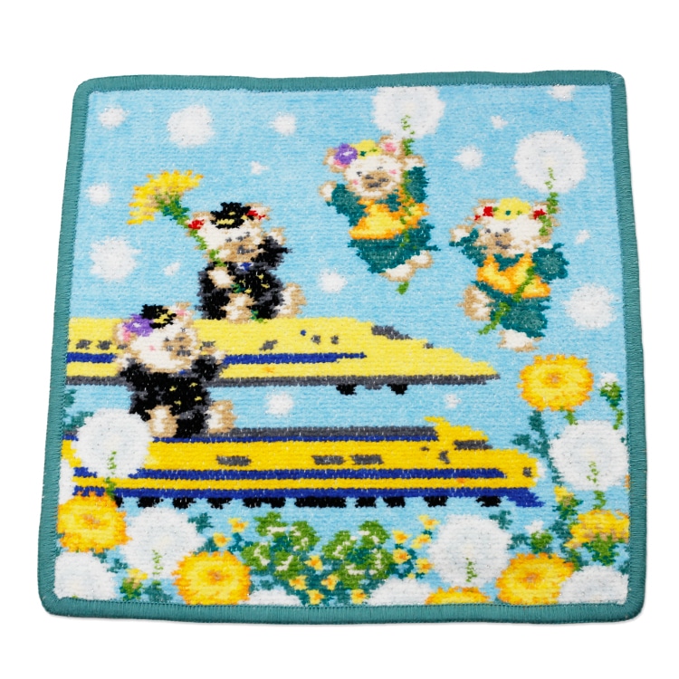 ●【FEILER×東海道新幹線】DOCTOR YELLOW HAPPY TANPOPO（グリーン）