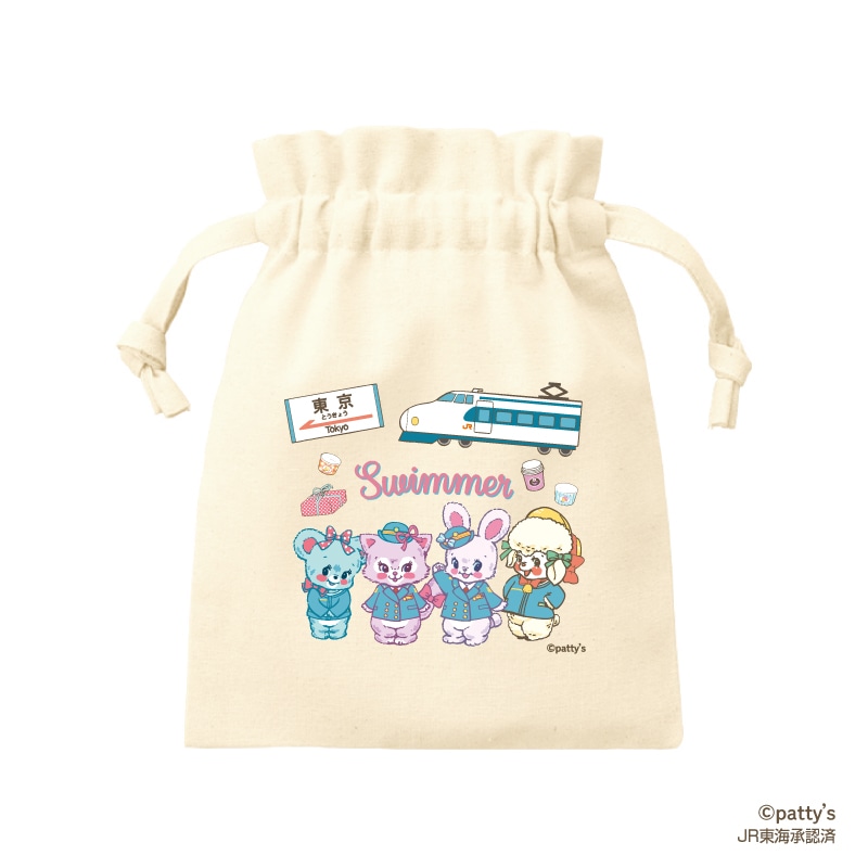 ●SWIMMER フリル巾着