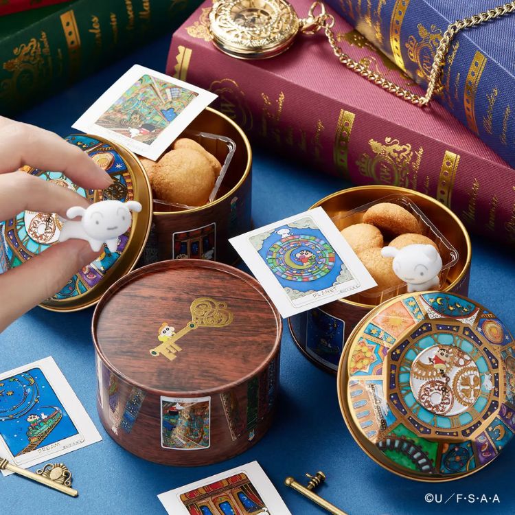 ◆【東京駅受取り】クレヨンしんちゃんトレイン缶（青山デカーボ）