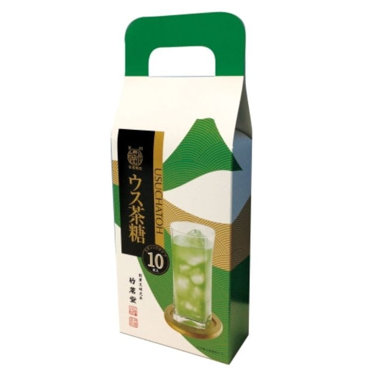 ウス茶糖スティック10本入り(竹茗堂茶店)