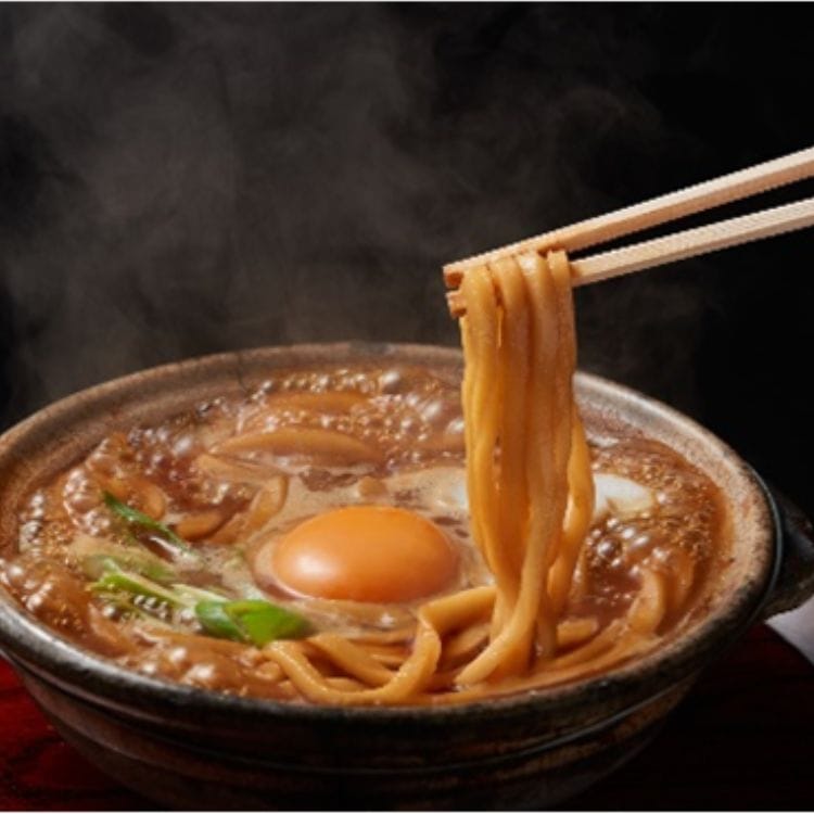 ◆平打極太乾めん味噌煮込うどん 2食入(山本屋本店)