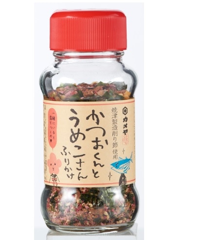 ◆【店頭受取り】かつおくんとうめこさんふりかけ(カメヤ食品)