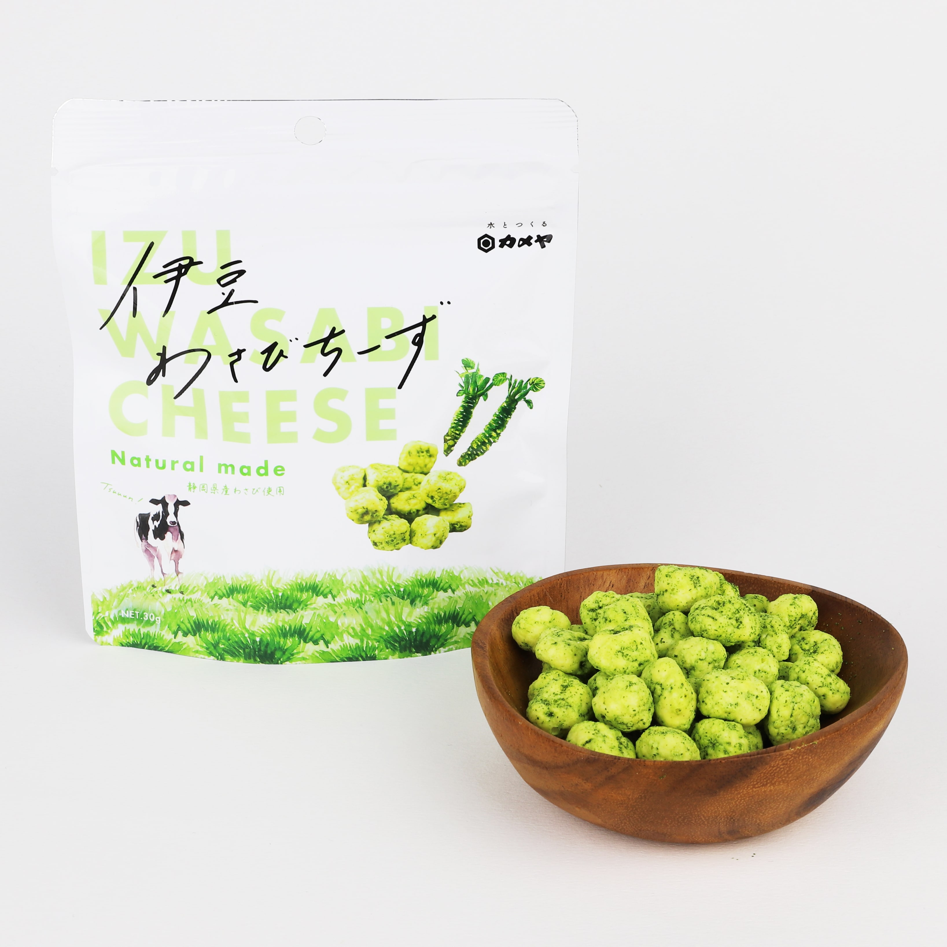 ◆【店頭受取り】伊豆わさびちーず（カメヤ食品）