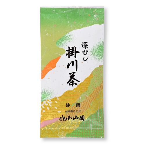◆【静岡駅受取り】掛川深むし茶 100g 袋入(小山園)