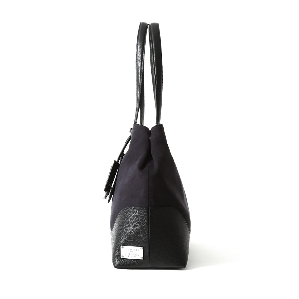 【東海道新幹線再生アルミ×ペッレ モルビダ】トートバッグ スエード トートバッグ スエード