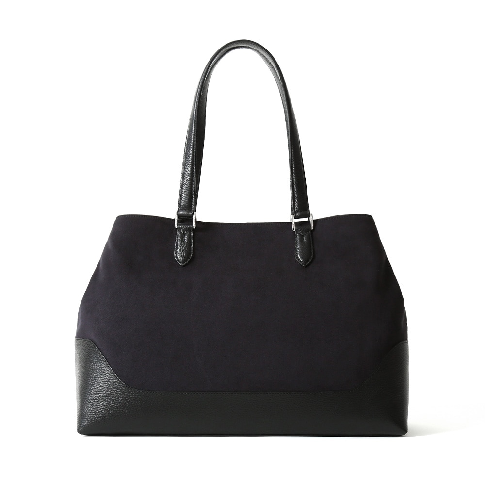 【東海道新幹線再生アルミ×ペッレ モルビダ】トートバッグ スエード トートバッグ スエード