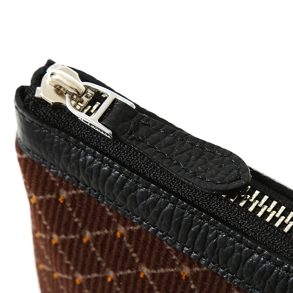 【東海道新幹線再生アルミ×ペッレ モルビダ】グリーン車モケットポーチ グリーン車モケットポーチ