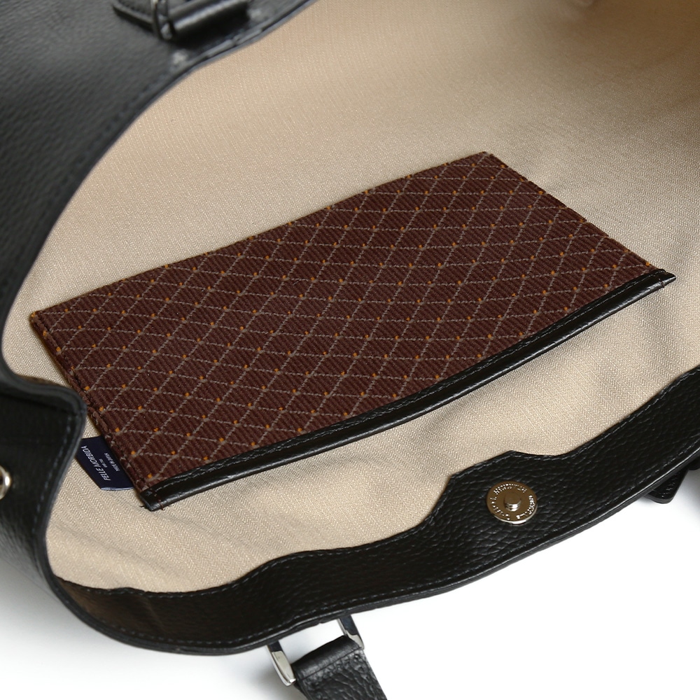 【東海道新幹線再生アルミ×ペッレ モルビダ】トートバッグ シュリンクレザー トートバッグ シュリンクレザー