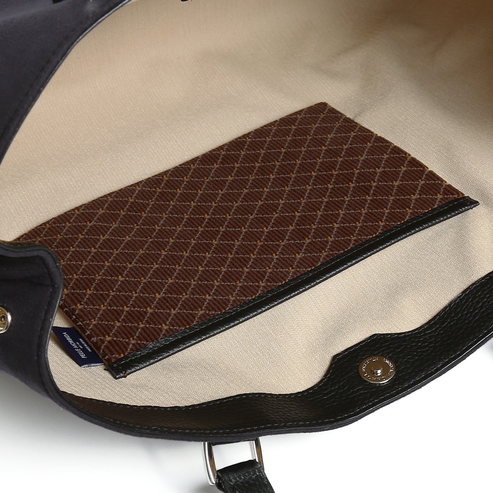 【東海道新幹線再生アルミ×ペッレ モルビダ】トートバッグ スエード トートバッグ スエード