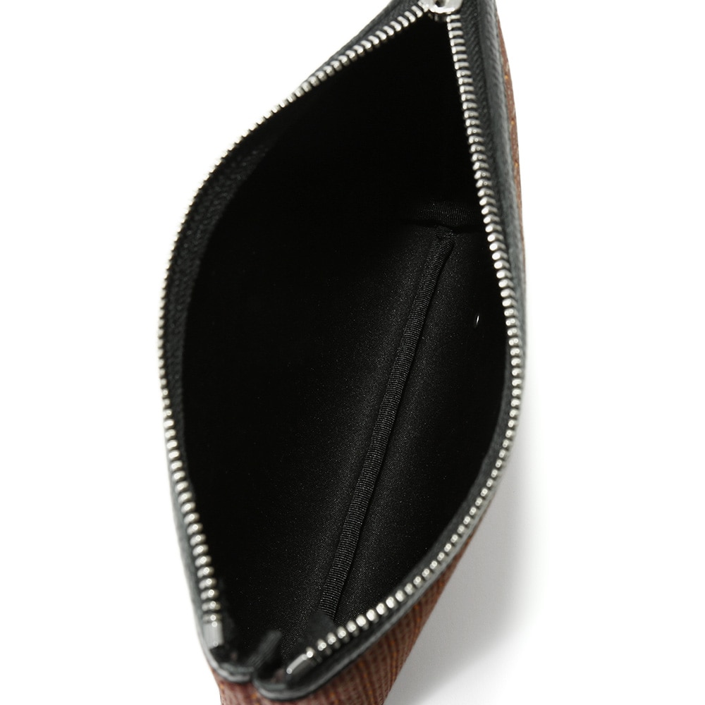 【東海道新幹線再生アルミ×ペッレ モルビダ】グリーン車モケットポーチ グリーン車モケットポーチ