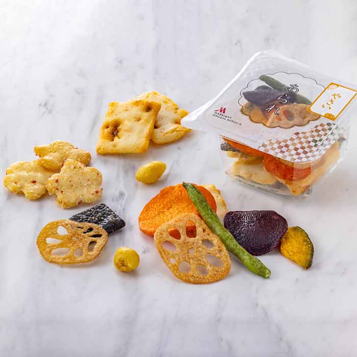 【名古屋マリオットアソシアホテル】あられ4種（わさび、やさい、くだもの、よりどり） 【配送】