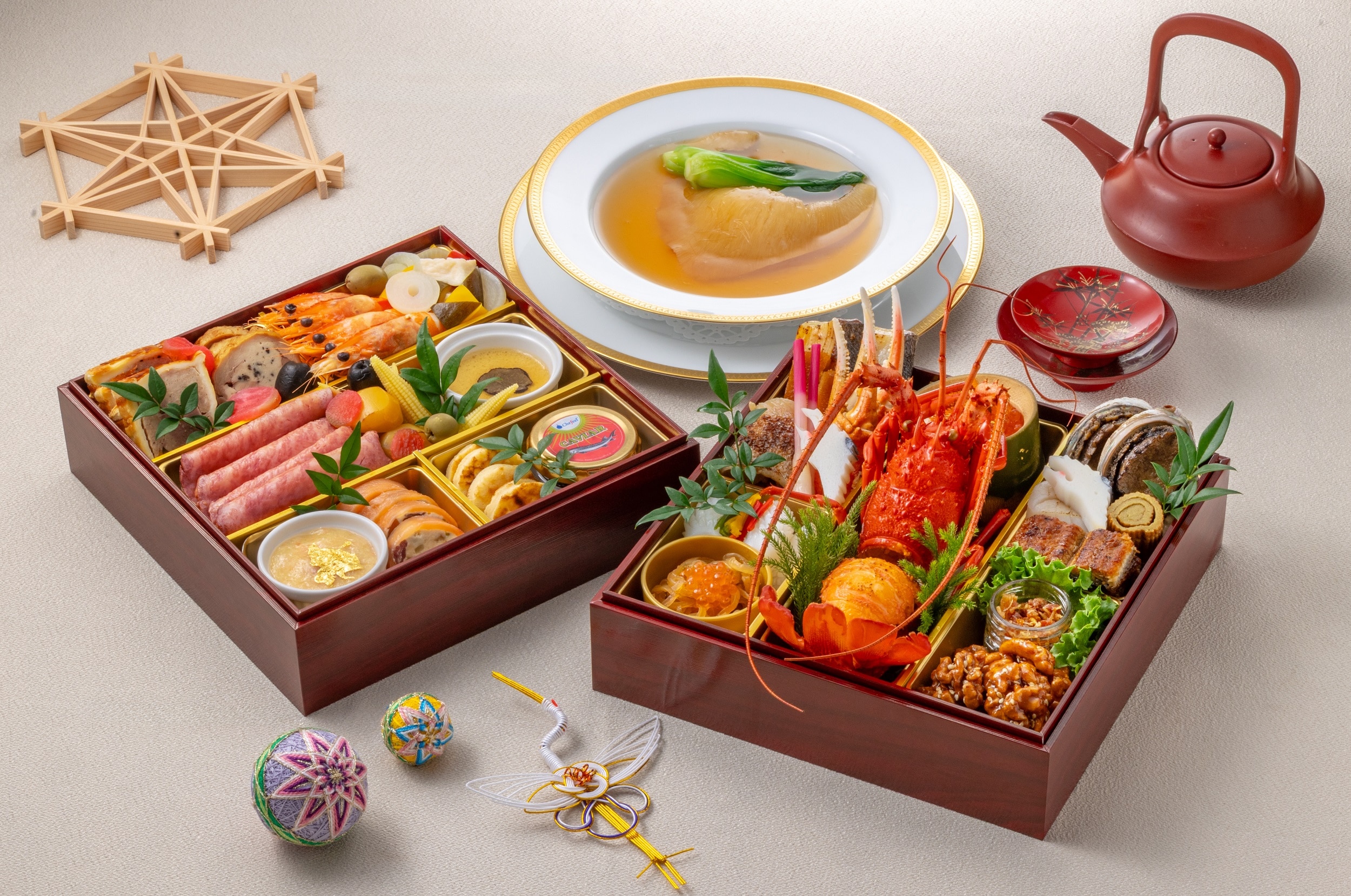 【ホテルアソシア豊橋】おせち／和洋中プレミアム二段重