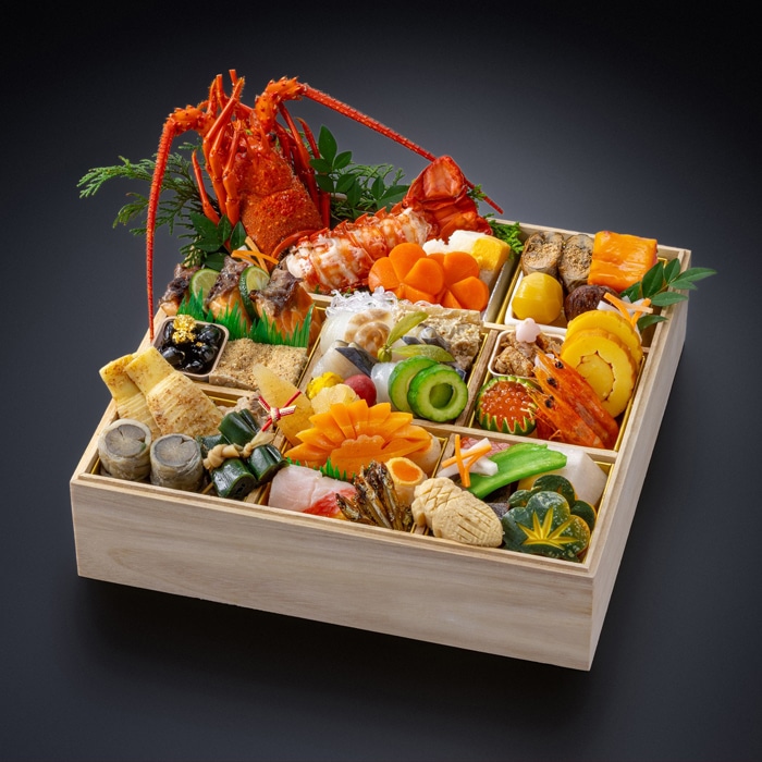 【ホテルアソシア静岡】こだわり食材おせち/日本料理 京都 つる家 一段